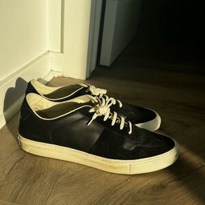 Common Projects Black BBall Low Tops